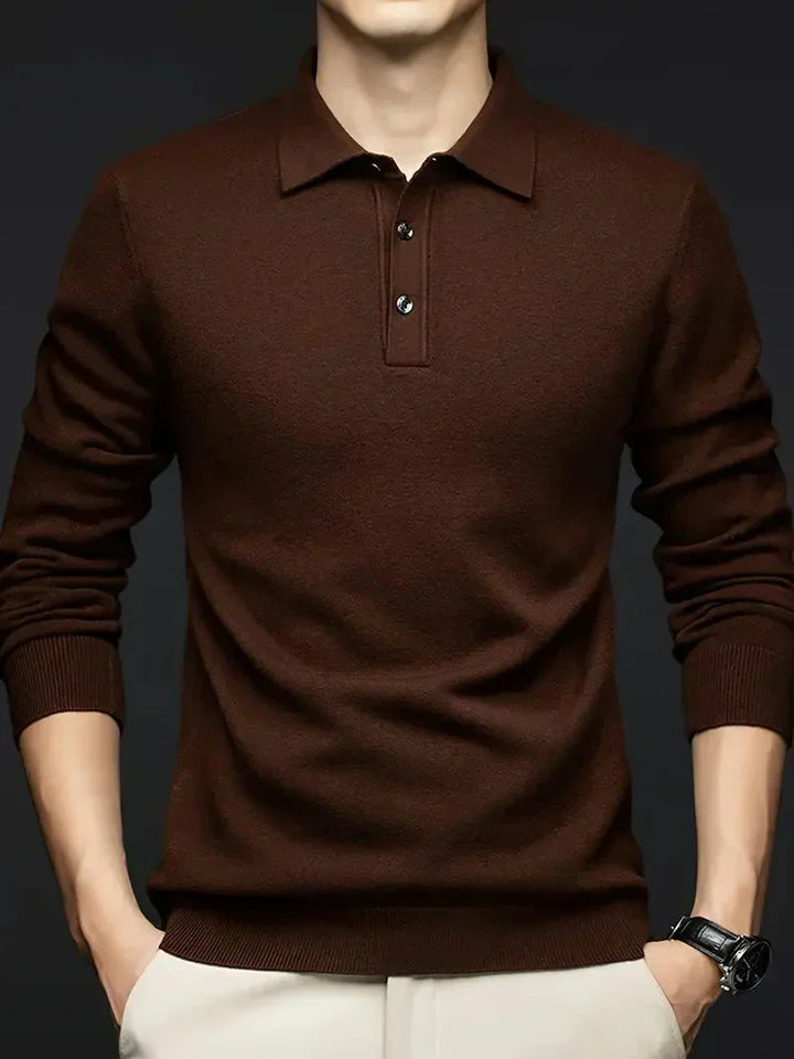 Brit & Boho™️ | Harvey Wool Blend Knit Sweater