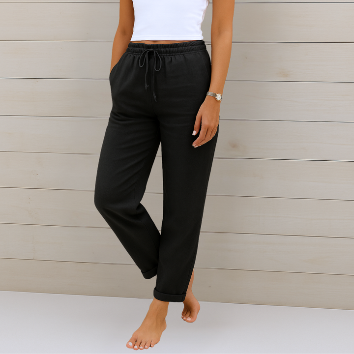 Alyse™ - Premium Linen Stretch Pants