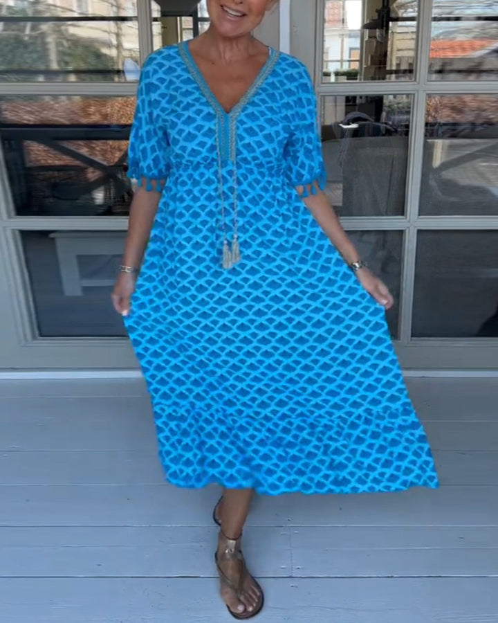 Tina™ - Printed Casual Dress