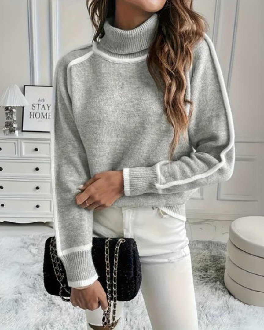 Victoria - The Casual Roll Neck Jumper