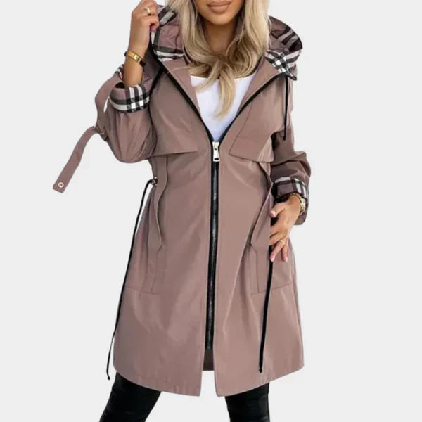 Nathalie™ - Elegant Modern Trench Coat