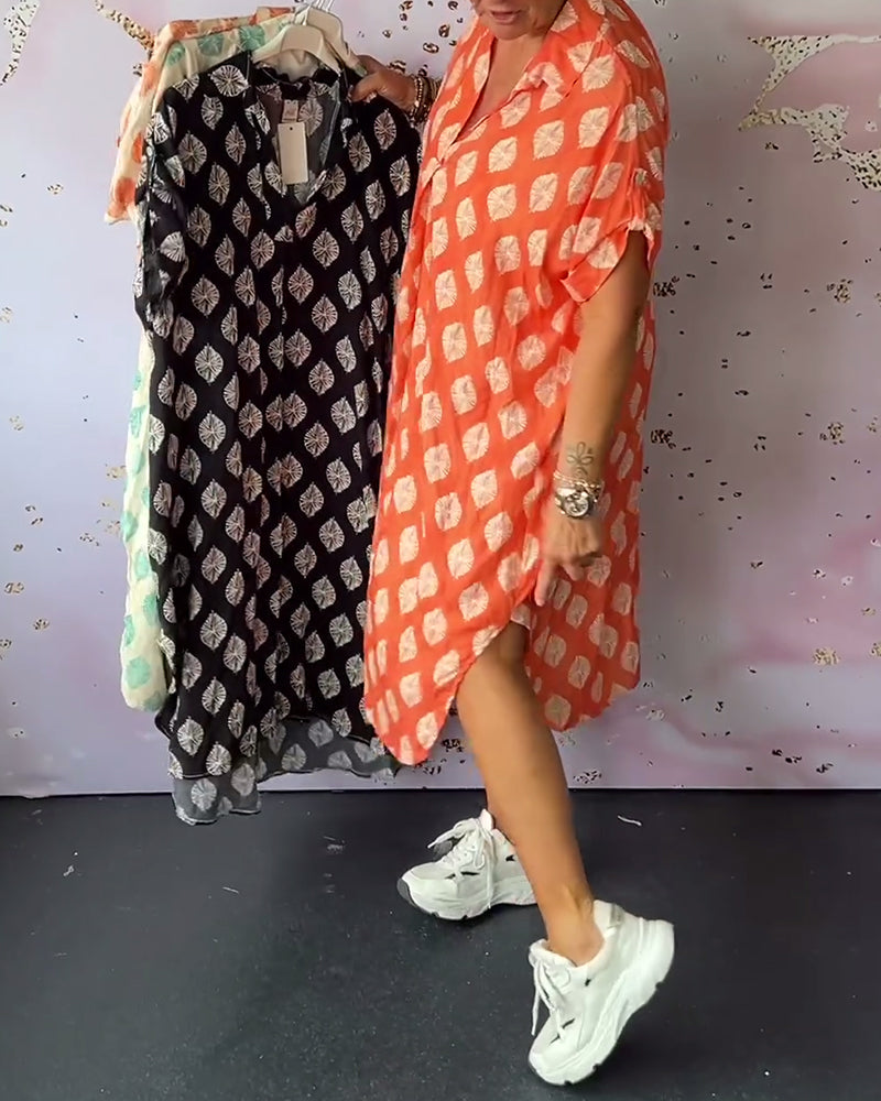 Liora™ - Women’s Lapel Spring Dress