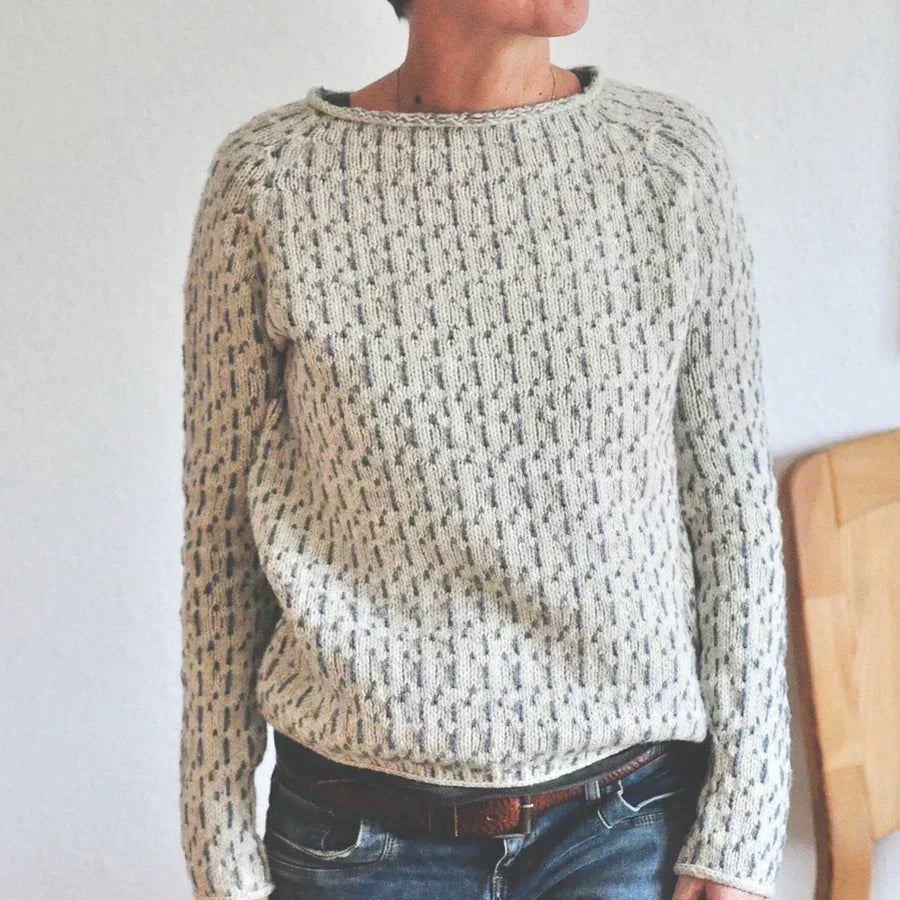 Linda™ - Elegant Boat Neck Sweater