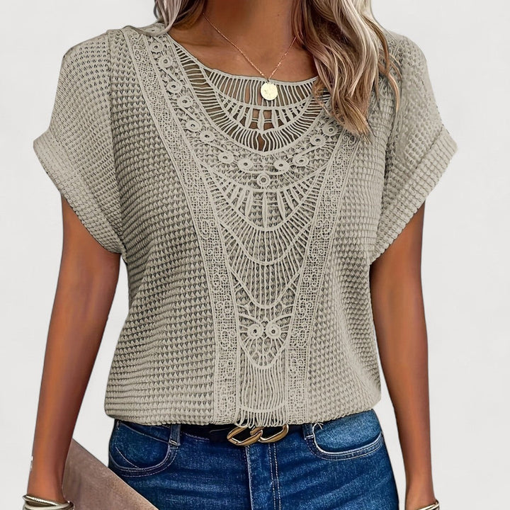 Elena™ - Elegant Summer T-Shirt