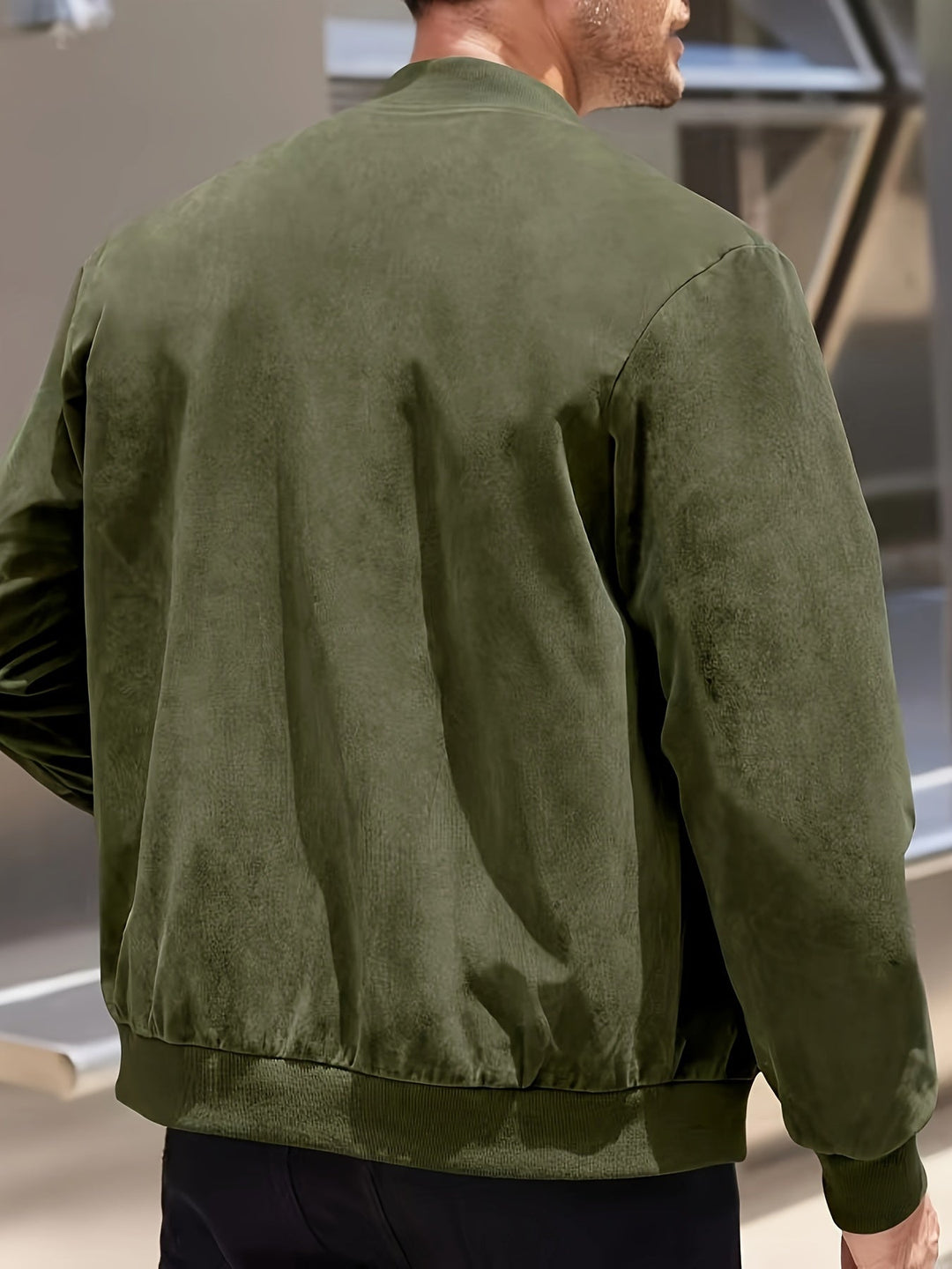 Dex™ - Classic Suede Zipper Jacket