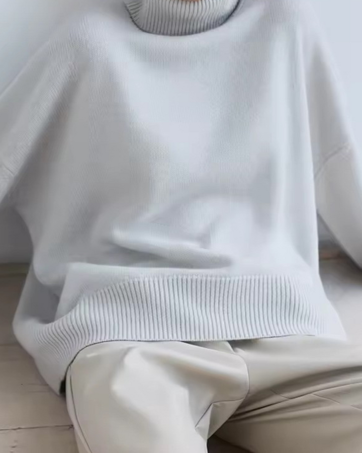 Lesley - Oversized Roll Neck Jumper