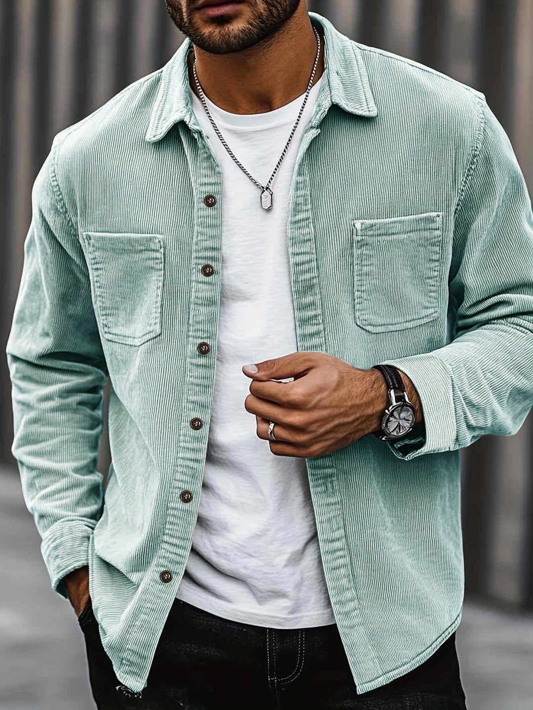 Johan™ - Men’s Corduroy Shirt Jacket