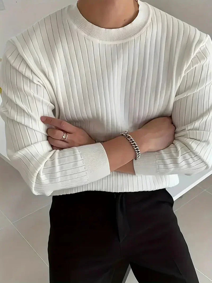 Brit & Boho™️ | Mike Essential Crew Neck Sweater