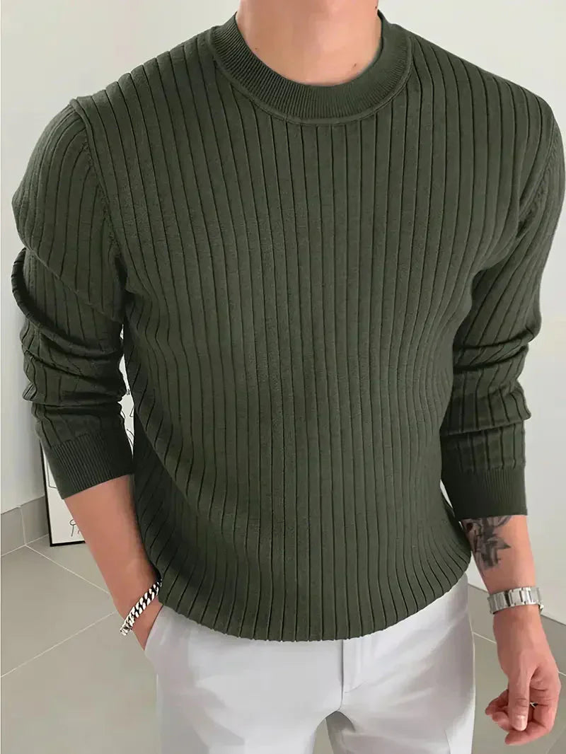 Brit & Boho™️ | Mike Essential Crew Neck Sweater