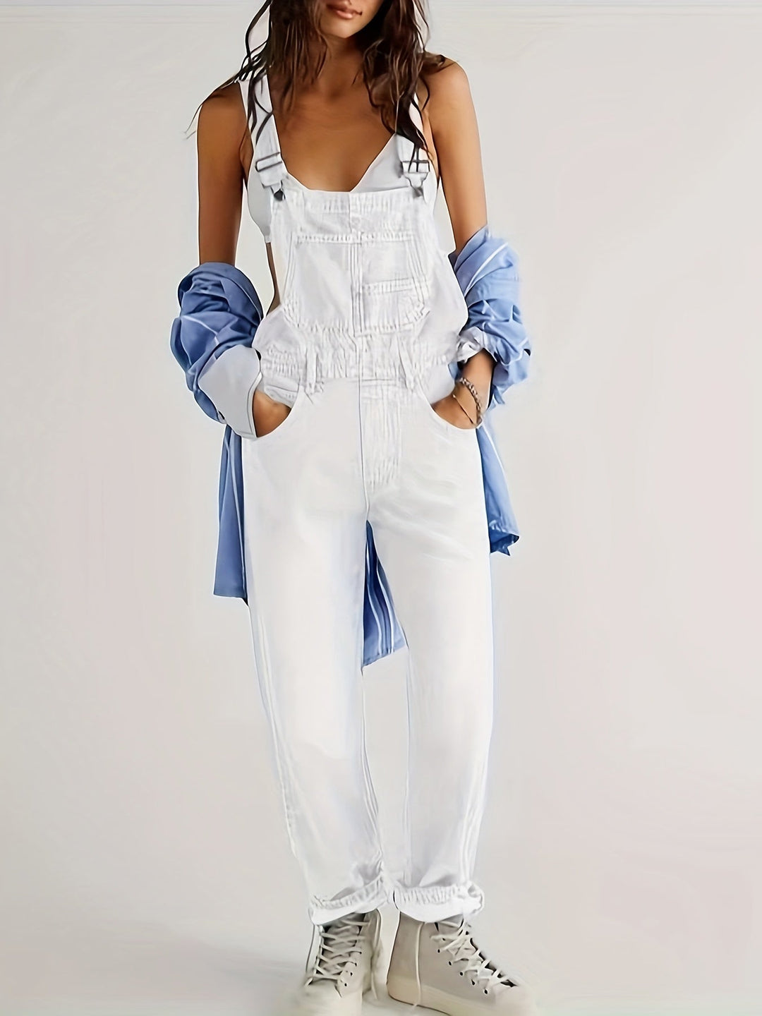 Wendy™ - Trendy Denim Overalls