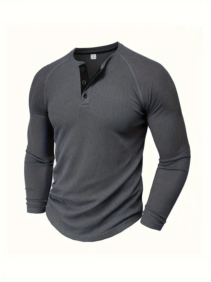 Chad™ - Men's Henley Shirt