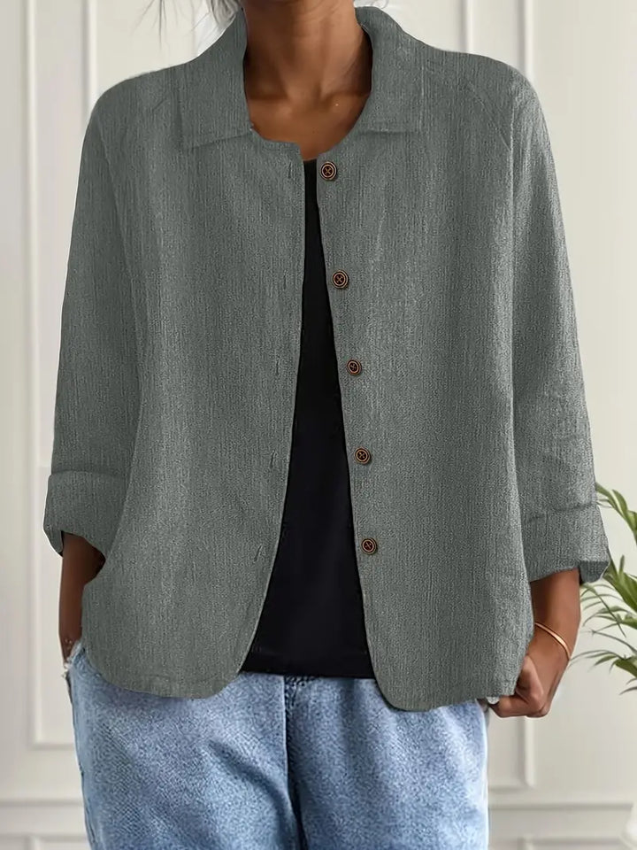 Marilla™ – Classic Light Shirt Cardigan