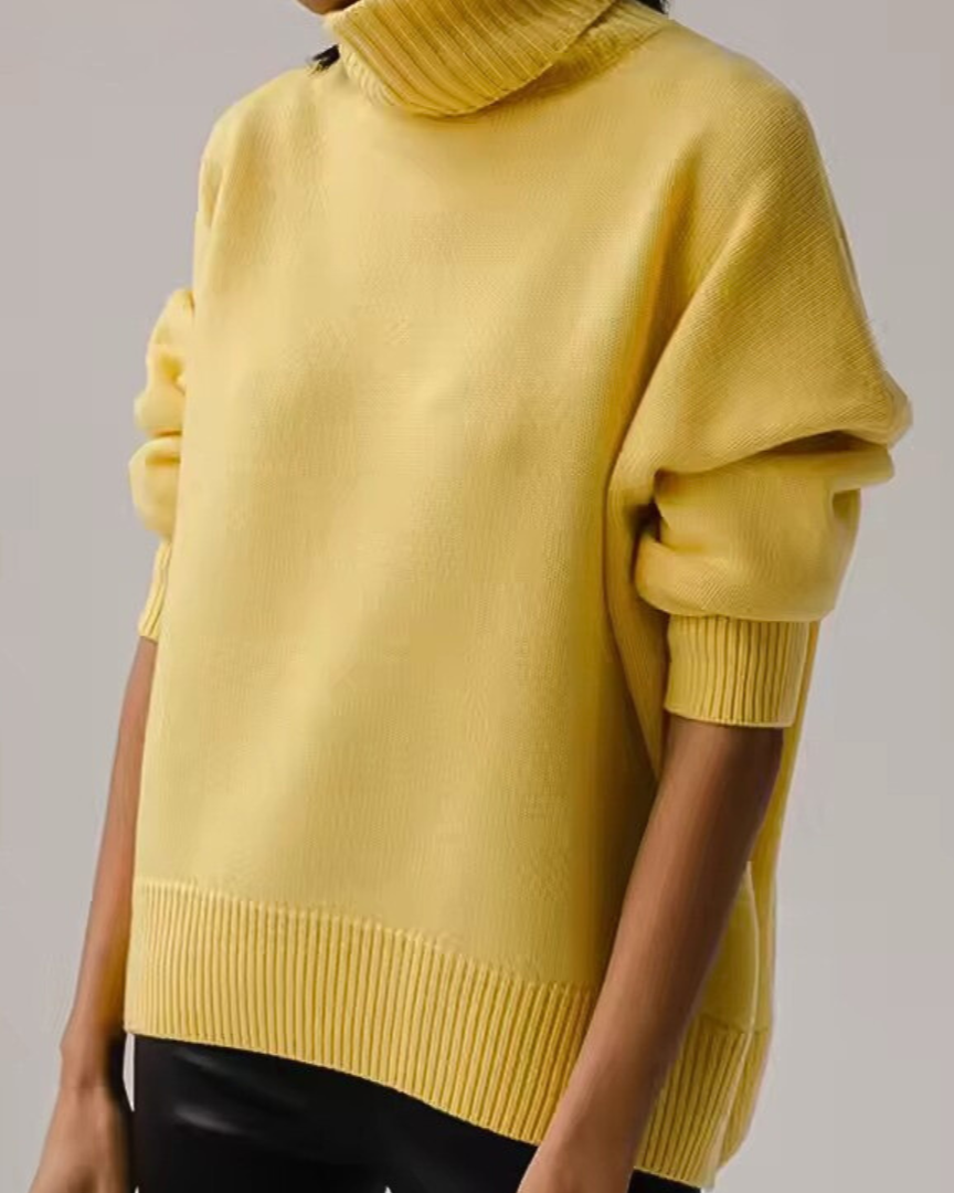 Lesley - Oversized Roll Neck Jumper