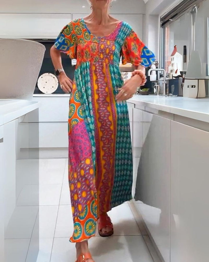 Melania™ - Colorful Bohemian Dress