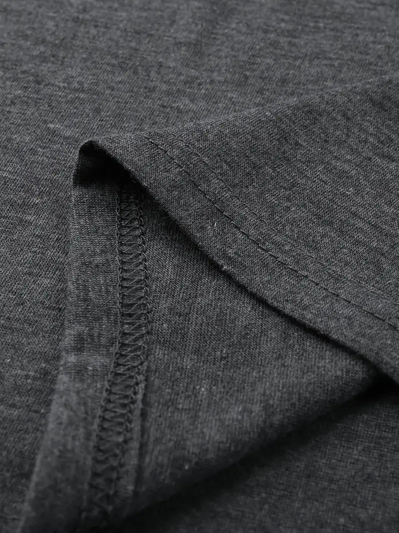 Faye™ - Casual Longline Crew Neck T-Shirt