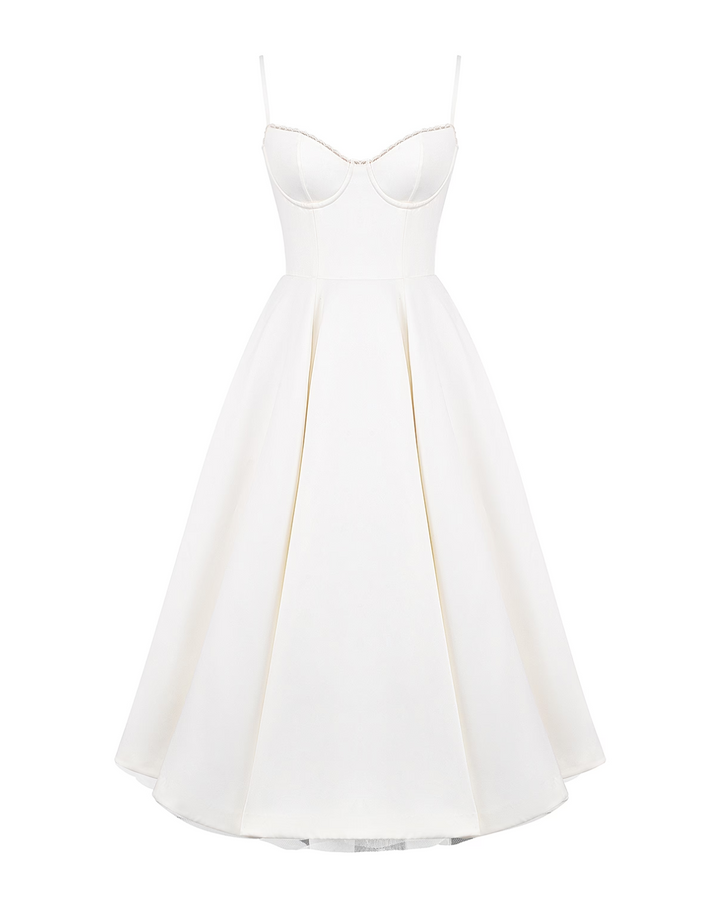 Ophira™ - Classy Corset Midi Dress