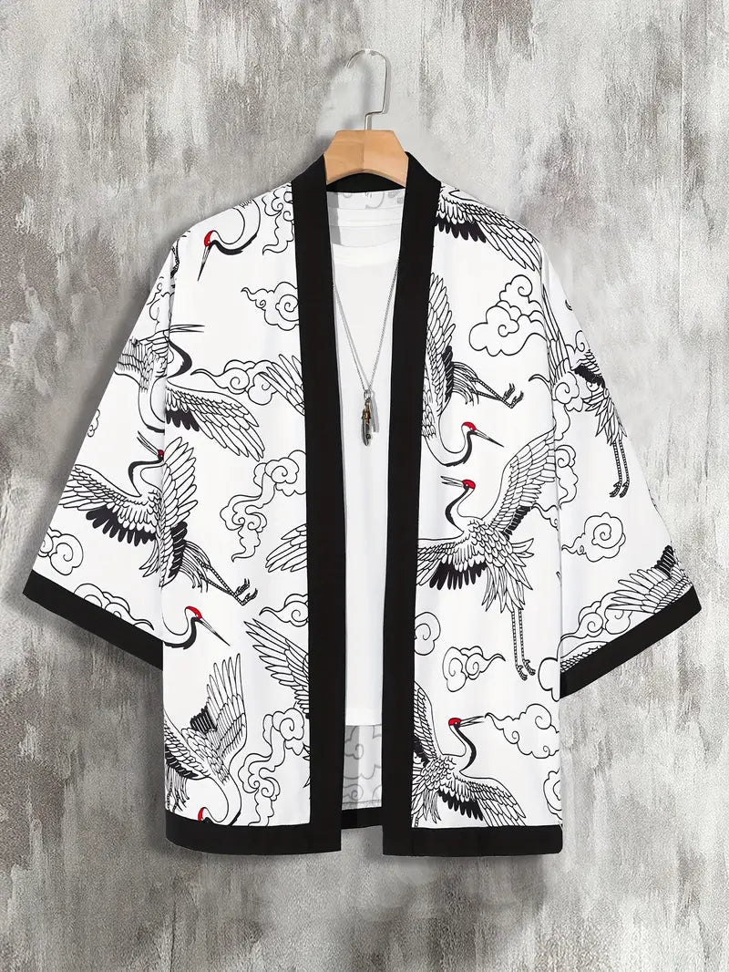 Aki™ - Men’s Lightweight Kimono Cardigan
