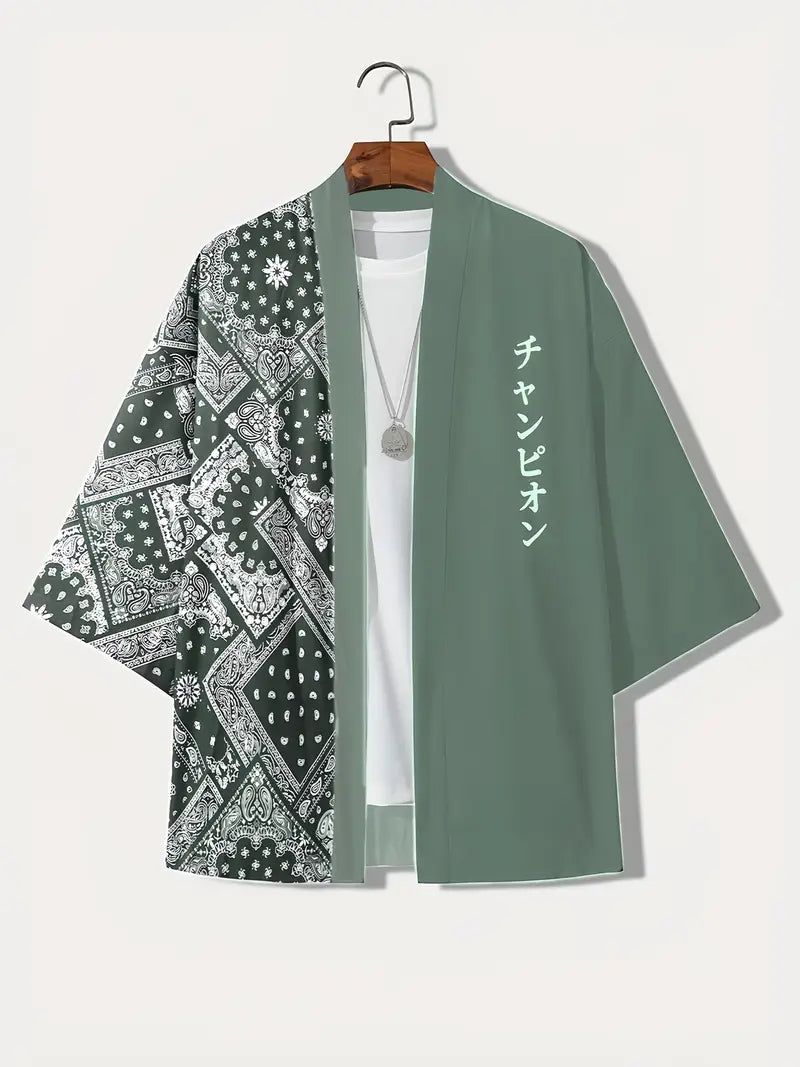 Aki™ - Men’s Lightweight Kimono Cardigan