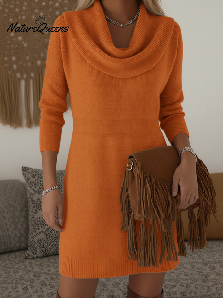 Lola™ - Cozy Elegant Sweater Dress