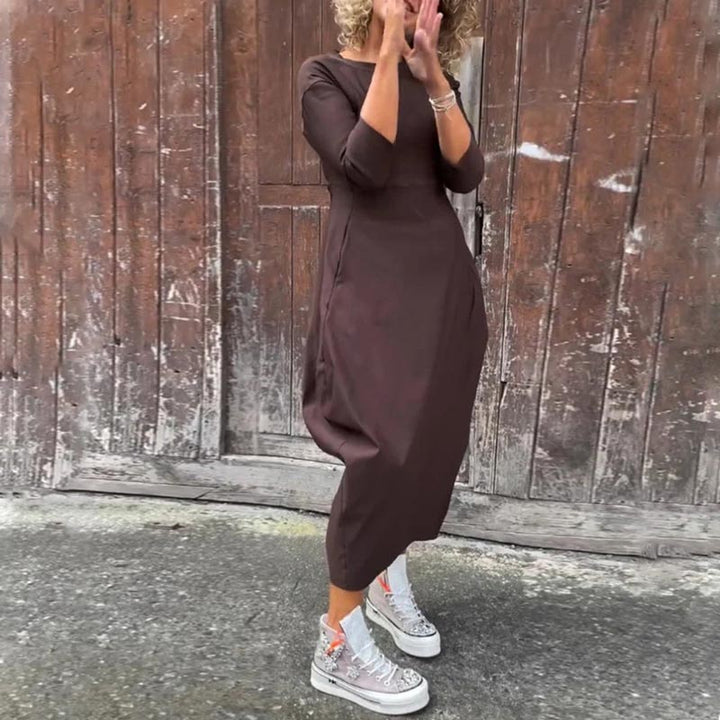 Elsbeth™ - Elegant Women's Dress with Pocket