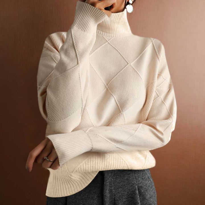 Charlotte – Stylish High-Neck Jumper