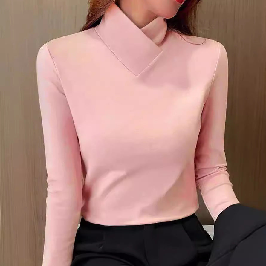Avery™ - Chic Turtleneck T-shirt