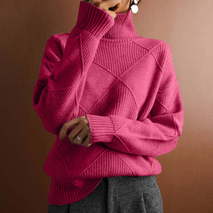 Charlotte – Stylish High-Neck Jumper