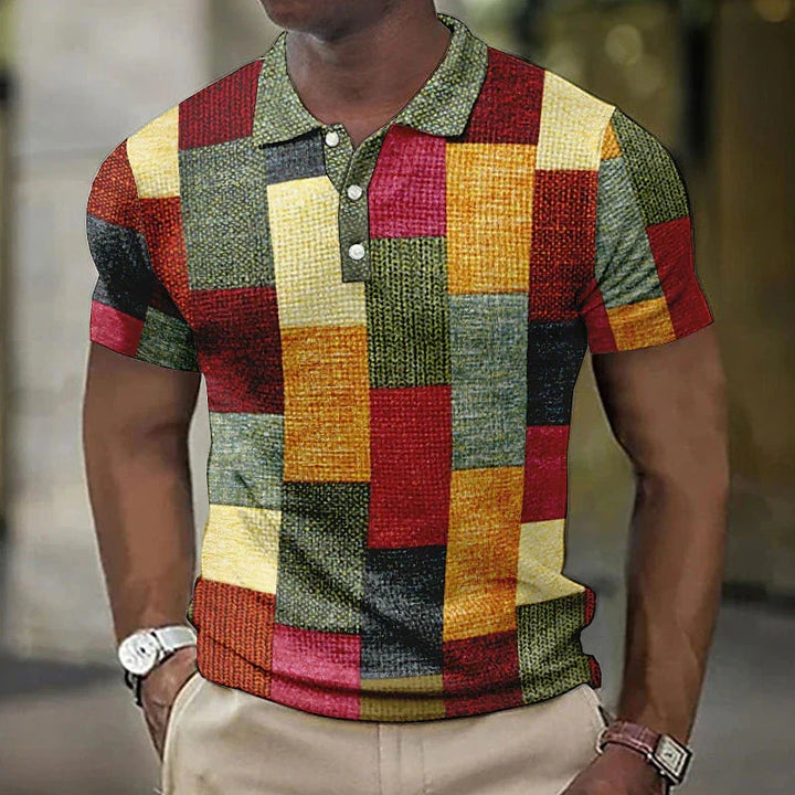 Esben™ - Stylish Multicolor Polo Shirt