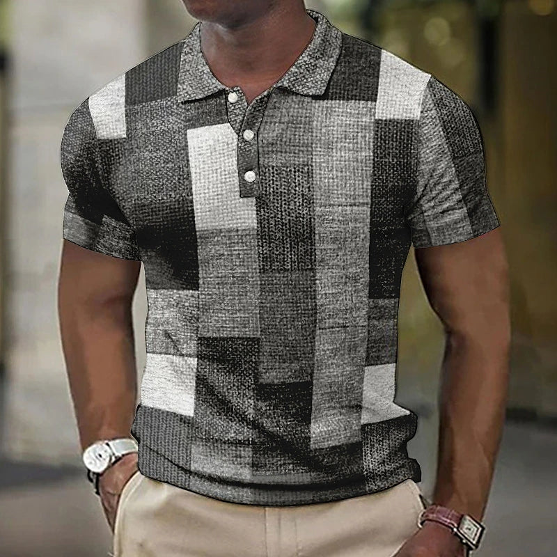 Esben™ - Stylish Multicolor Polo Shirt