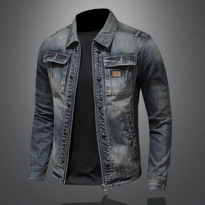 Manfred - Vintage-Inspired Denim Jacket