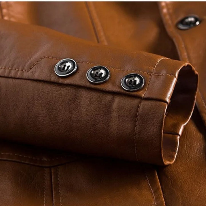 Andrea - Genuine Leather Biker Jacket