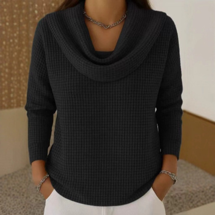 Amber™ – Warm Waffle Sweater