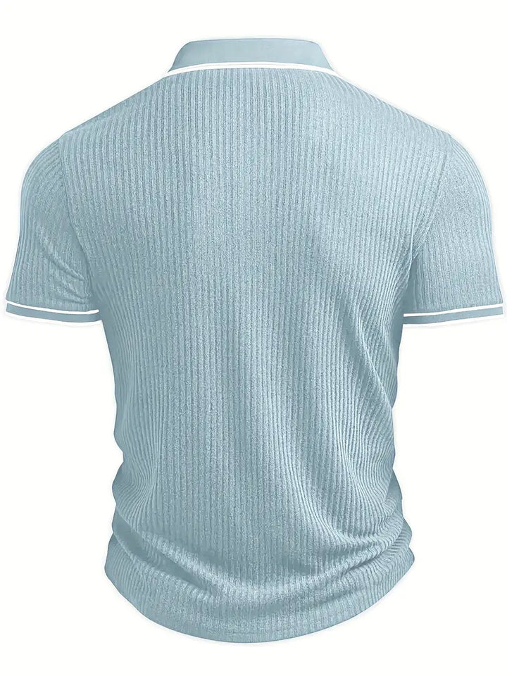 Emilio™ - Men's Custom Ribbed Polo