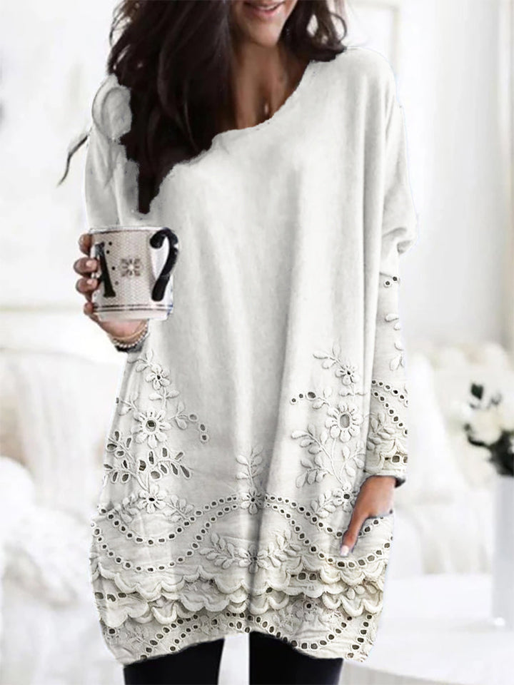 Clarissa™ - Printed Cozy Sweater