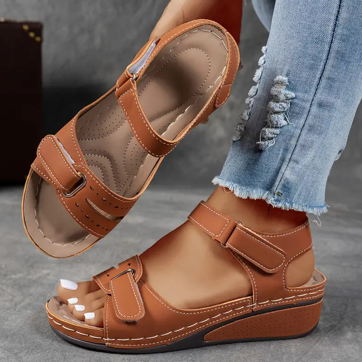 Ella™ – Orthopedic Wedge Sandals