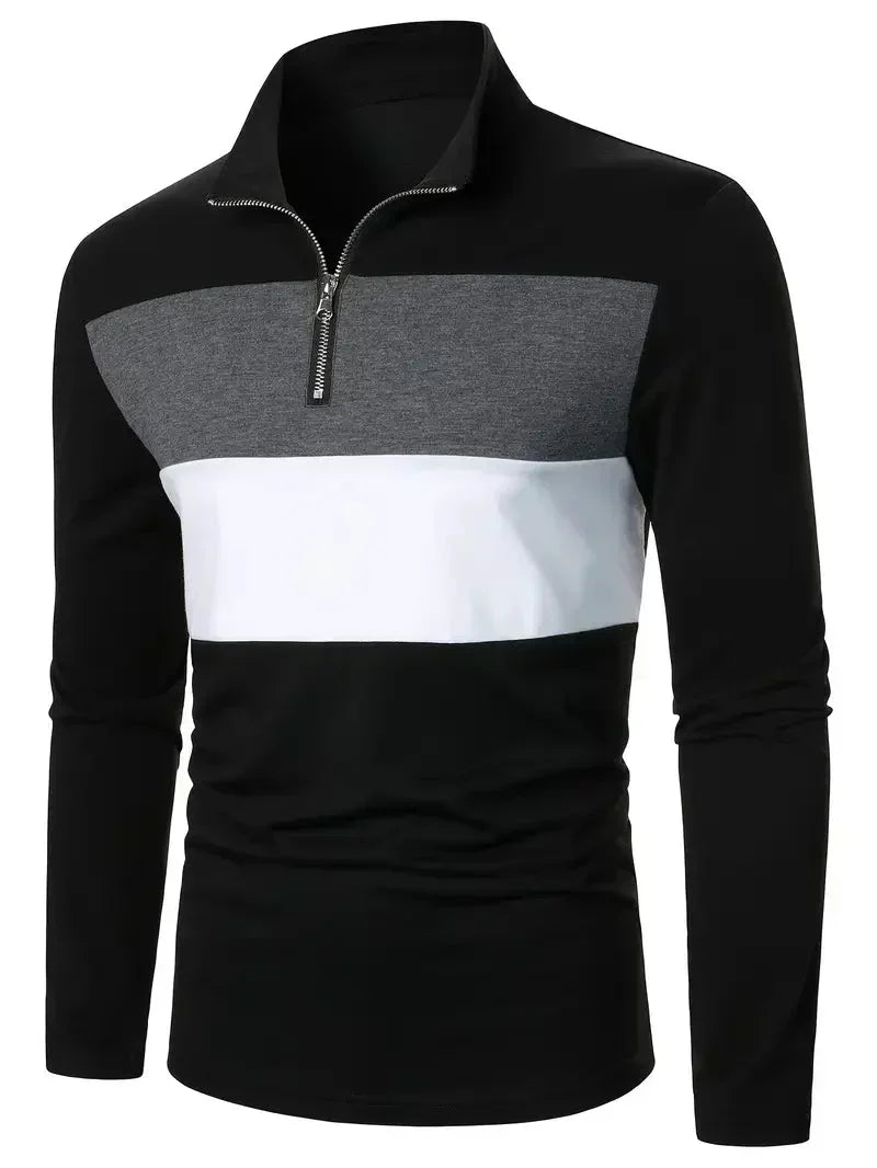 Brit & Boho™ | The Aspen Colourblock Quarter-Zip