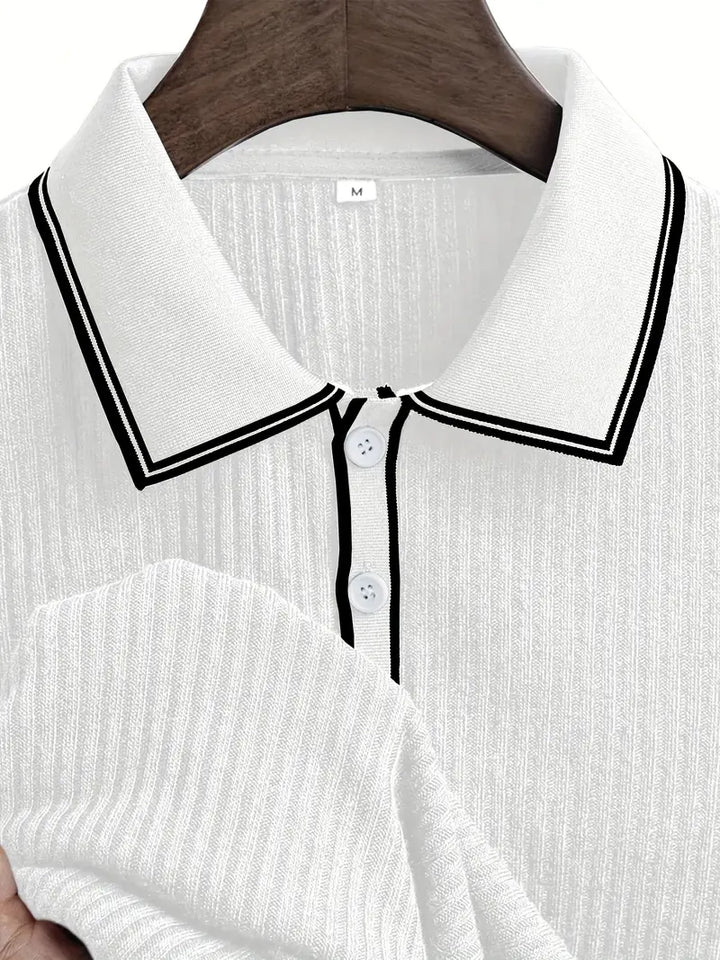 Emilio™ - Men's Custom Ribbed Polo