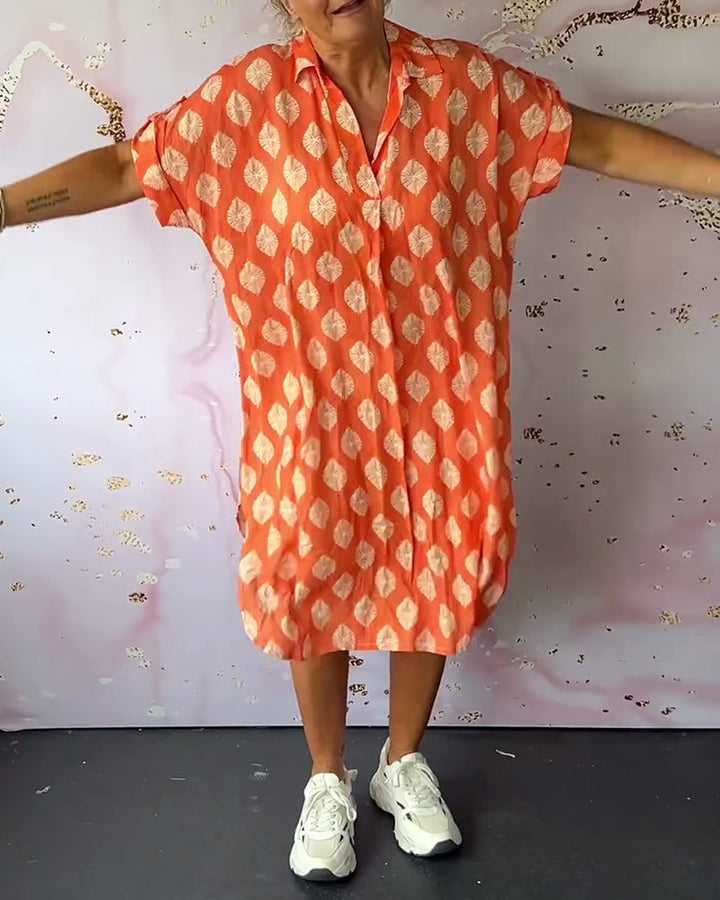 Liora™ - Women’s Lapel Spring Dress