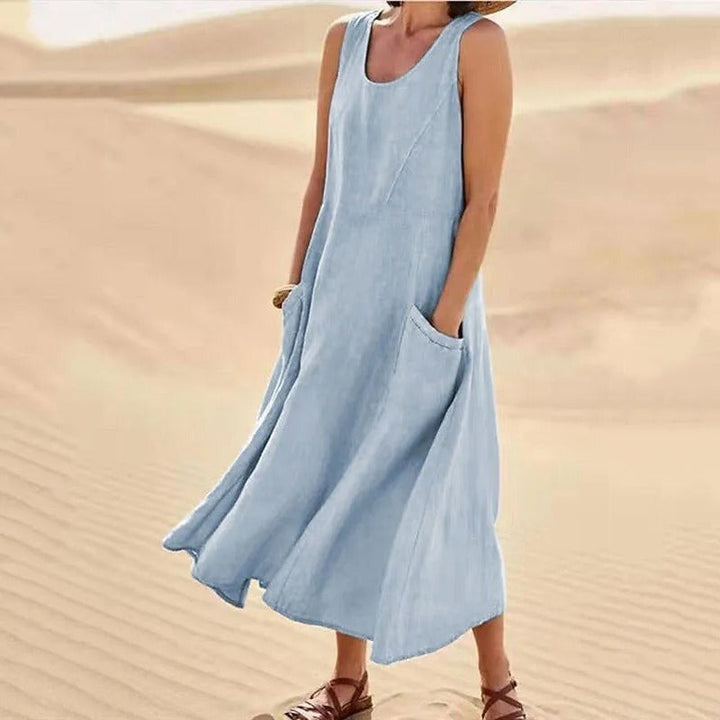Tina™ - Summer Linen Dress