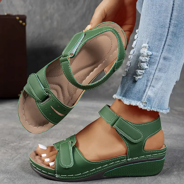 Ella™ – Orthopedic Wedge Sandals
