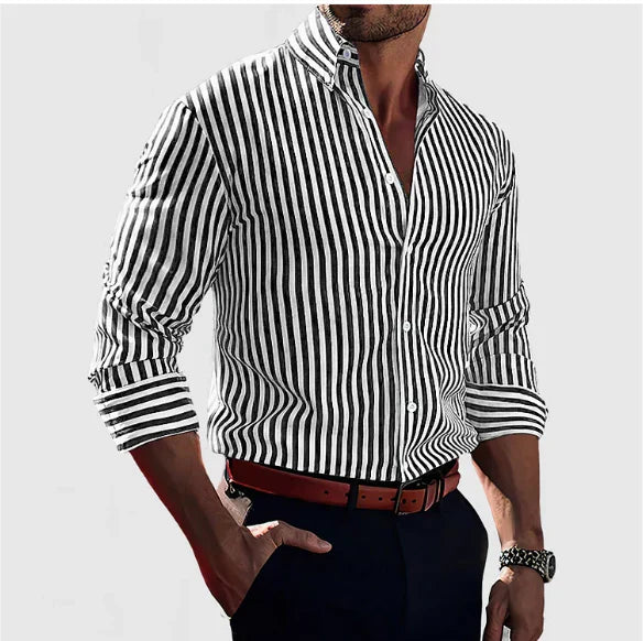 Melker™ – Striped Men's Shirt