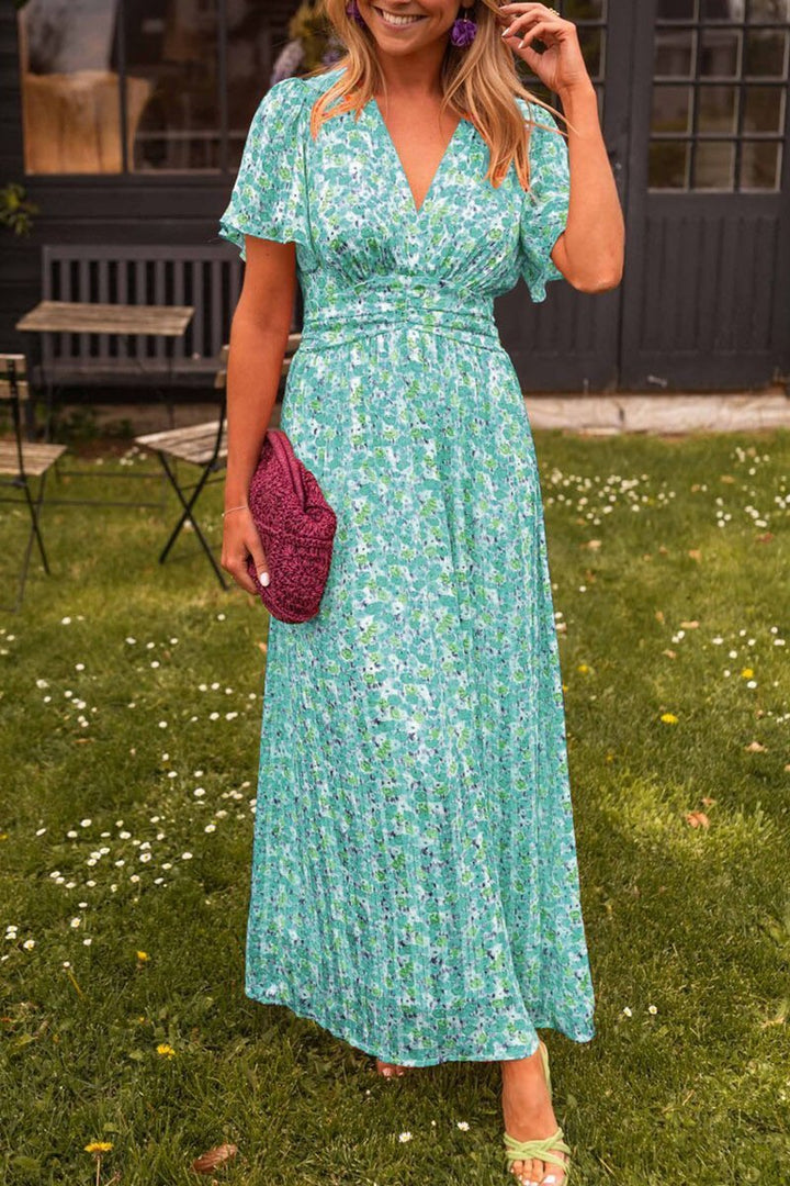 Pauline – Long dress with floral print