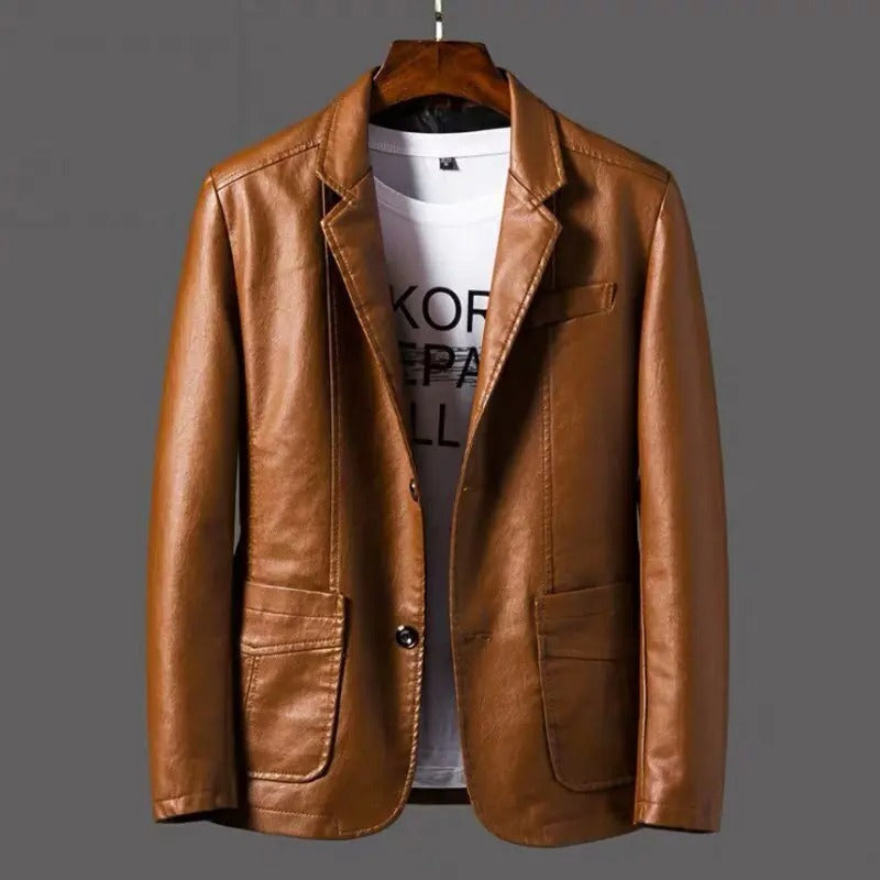 Andrea - Genuine Leather Biker Jacket
