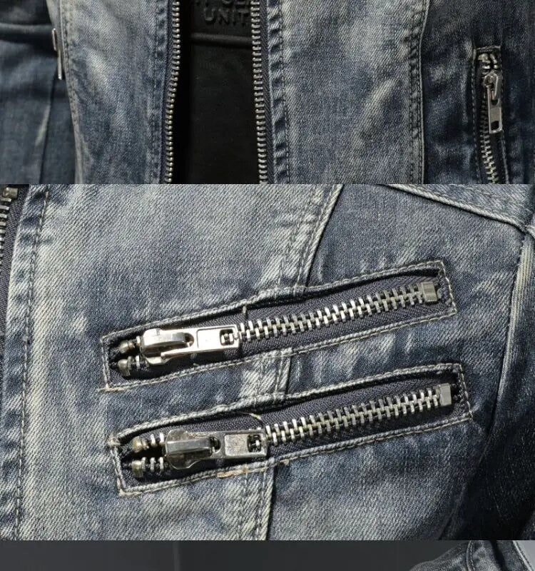 Matteo™ - Retro Denim Jacket